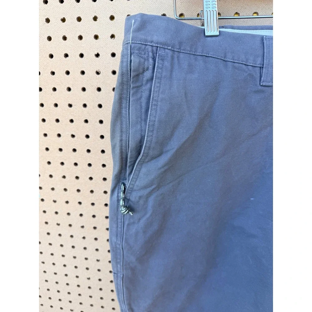 Columbia Mens Rugged Outdoor Canvas Pants 40x32 Shark Grey AM8142-326 NWT